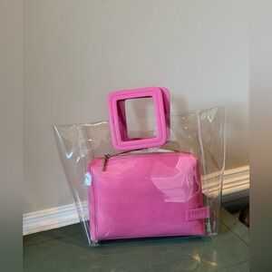 STAUD PVC TOP HANDLE BAG